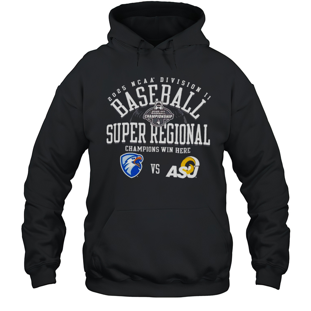 UT Tyler Partners Vs Angelo State Rams NCAA Division II Baseball Super Regional Champion Win Here 2025 Shirt Unisex Hoodie