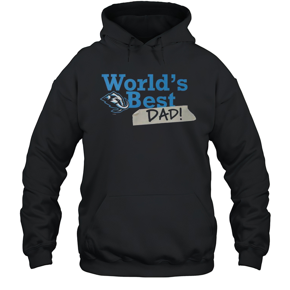 Utah Mammoth Worlds Best Dad T-Shirt Unisex Hoodie