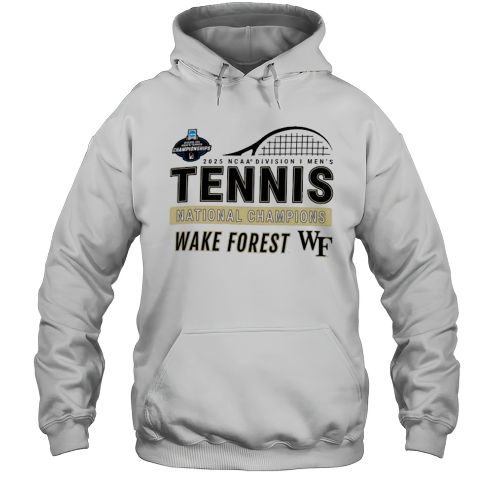 Wake Forest Demon Deacons 2025 NCAA DI Mens Tennis National Champions Shirt Unisex Hoodie