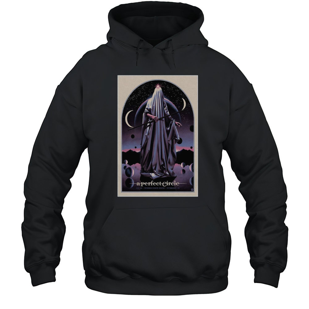 A Perfect Circle Petersen Events Center Pittsburgh PA May 20 2025 Show T-shirt Unisex Hoodie