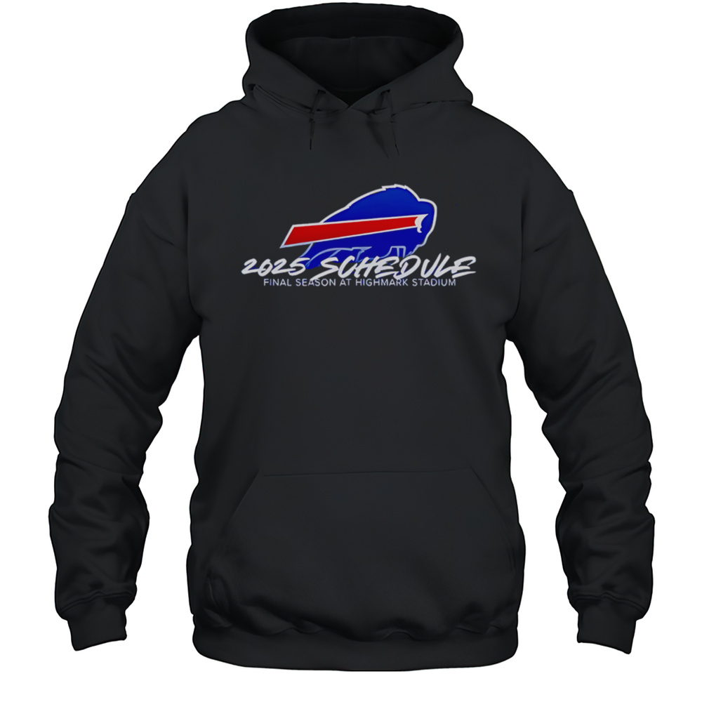 Buffalo Bills Highmark Stadium Farewell Season 2025 Logo Shirt Unisex Hoodie