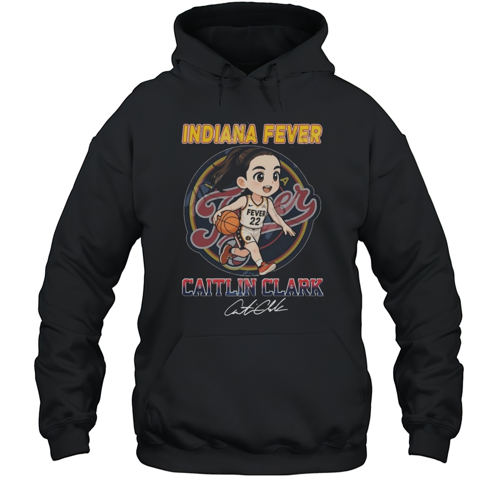 Caitlin Clark X Indiana Fever 2025 Signature Shirt Unisex Hoodie
