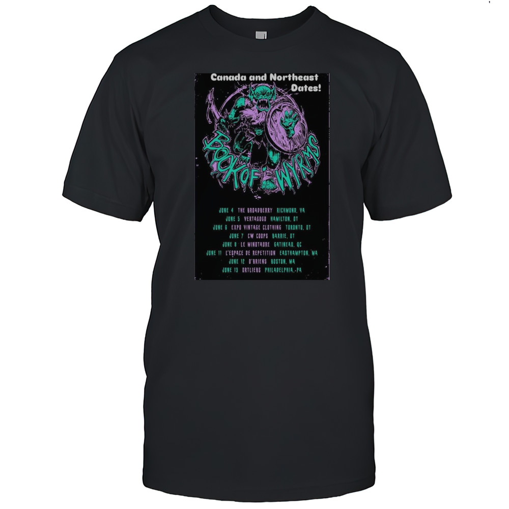 Canada And Northeast Dates 2025 June Shirt