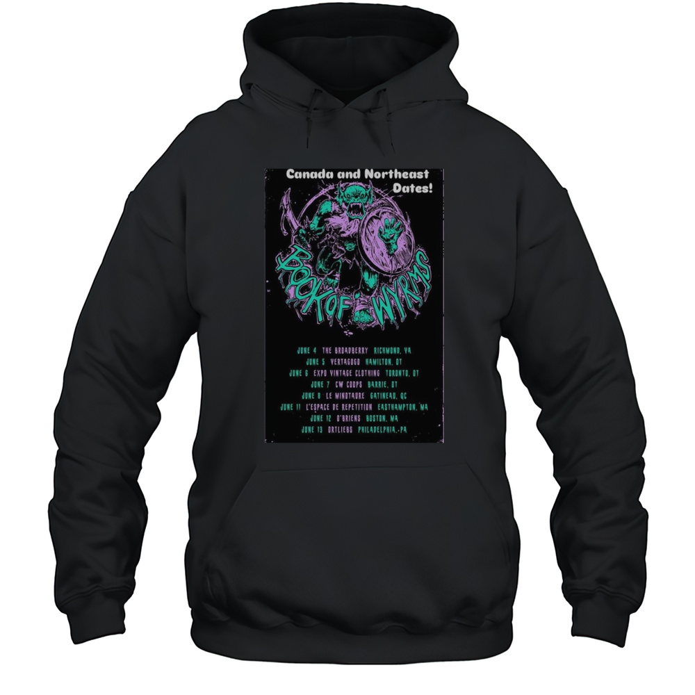 Canada And Northeast Dates 2025 June Shirt Unisex Hoodie