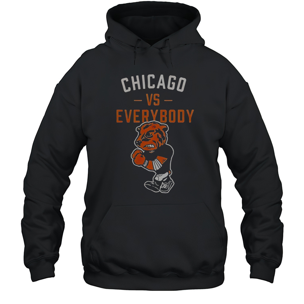 Chicago Vs Everybody Mascot T-Shirt Unisex Hoodie
