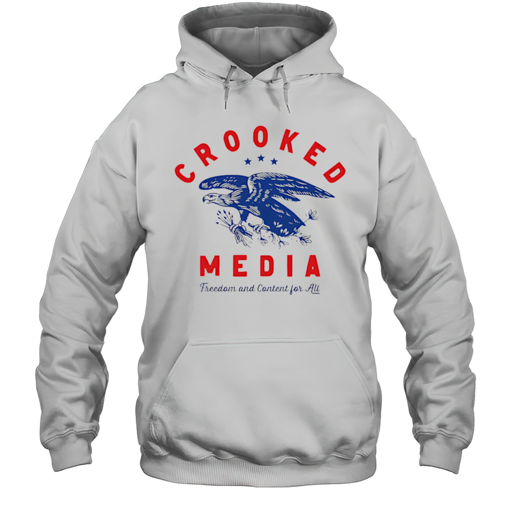Crooked Eagle Freedom And Content For All Shirt Unisex Hoodie