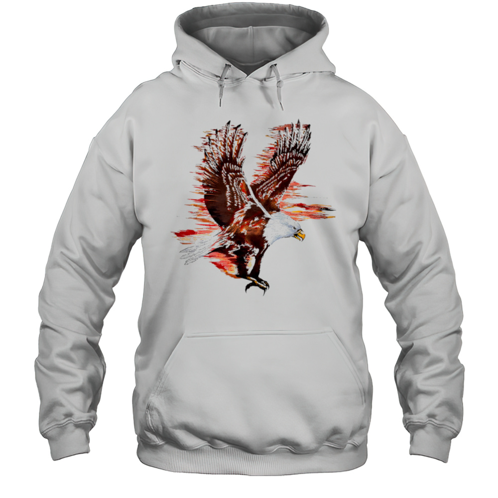 Eagle Graphic USA Single Stitch Vintage 90s Shirt Unisex Hoodie