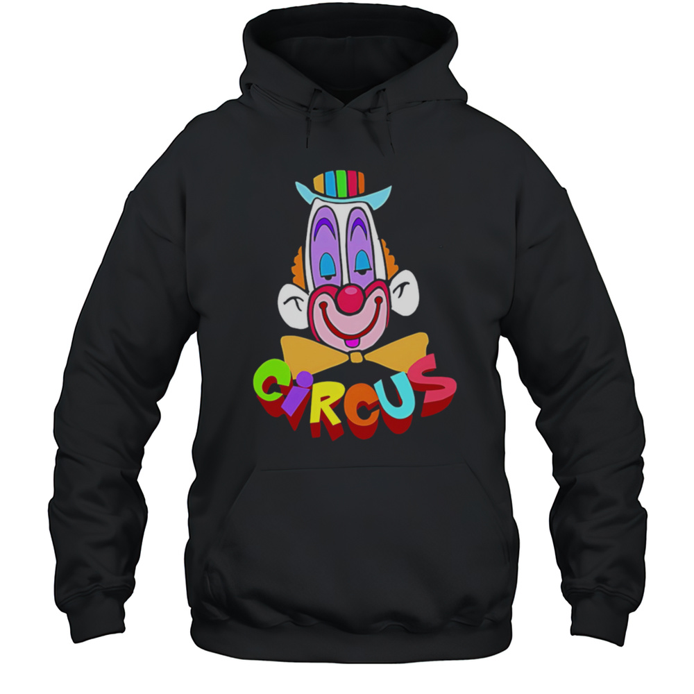 Funny Clown Circus Face Shirt Unisex Hoodie