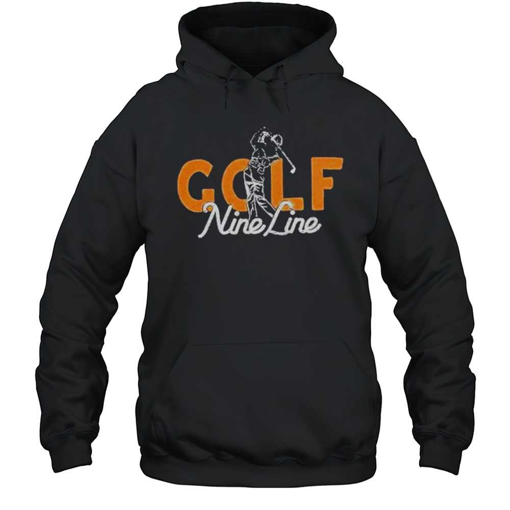 Golf Nine Line Shirt Unisex Hoodie