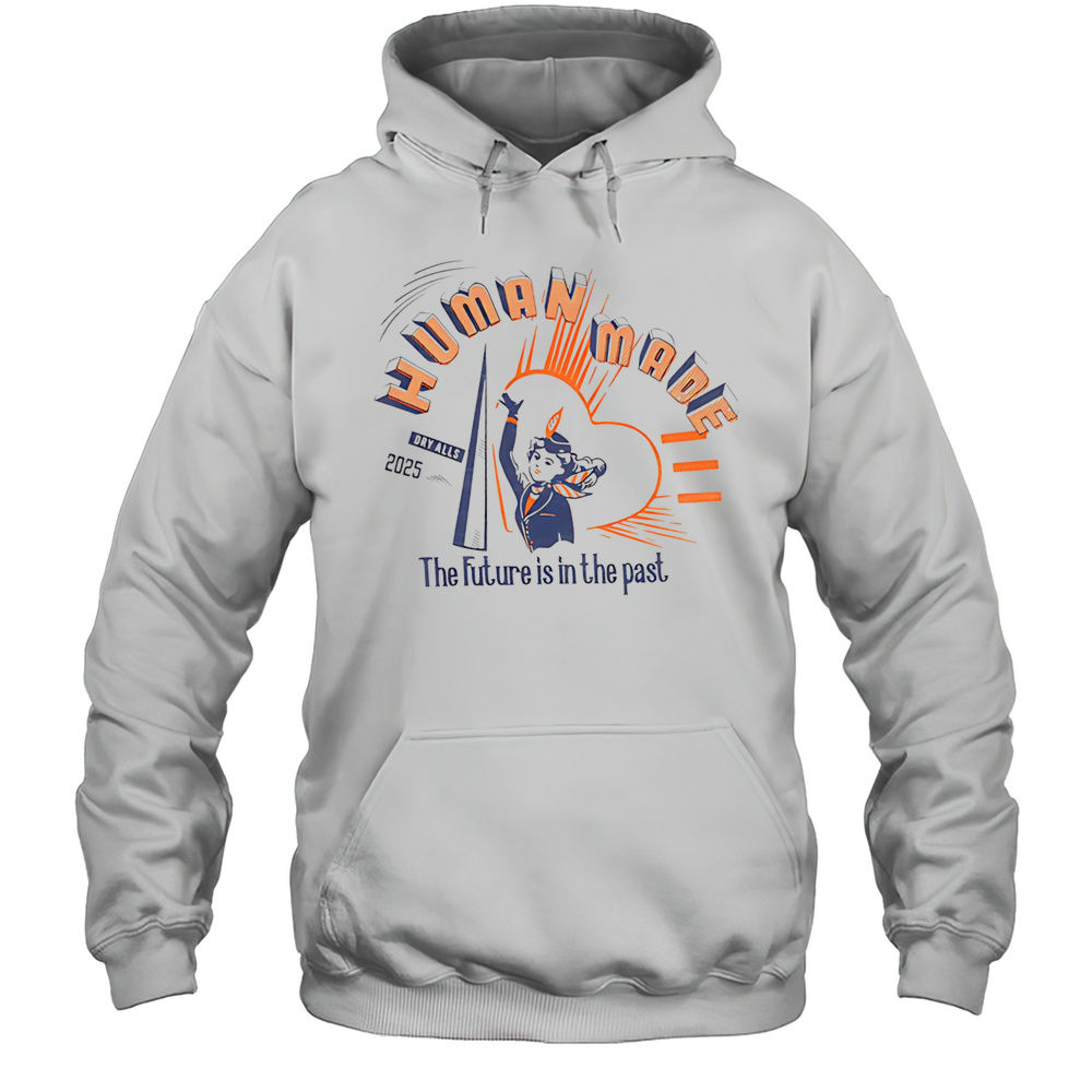 Human Made The Future Is In The Past 2025 Shirt Unisex Hoodie