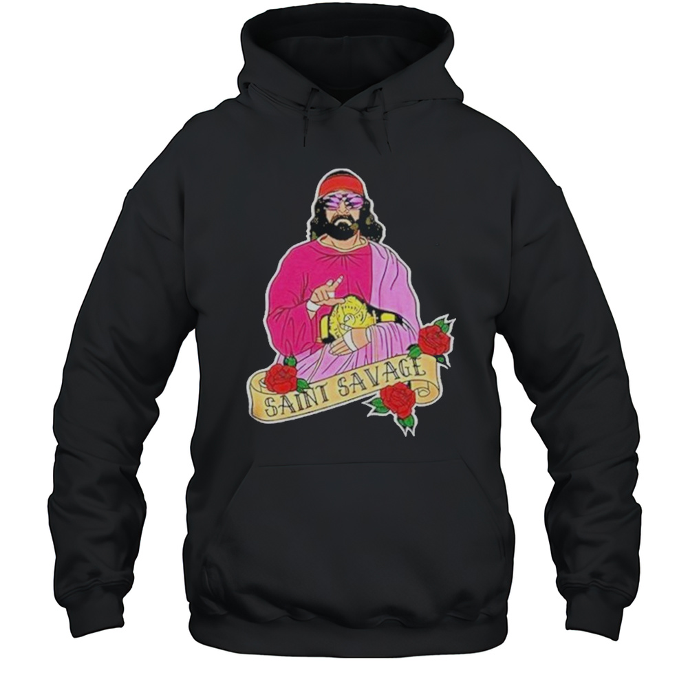Jesus Saint Savage Shirt Unisex Hoodie