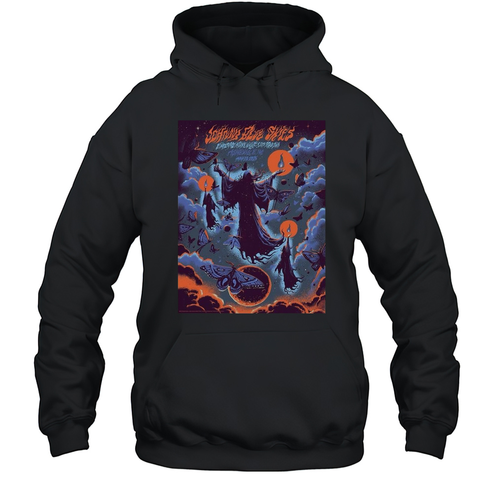 Johnny Blue Skies Asheville North Carolina 2025 Poster At Exploreasheville.com Arena On May 20 2025 Shirt Unisex Hoodie