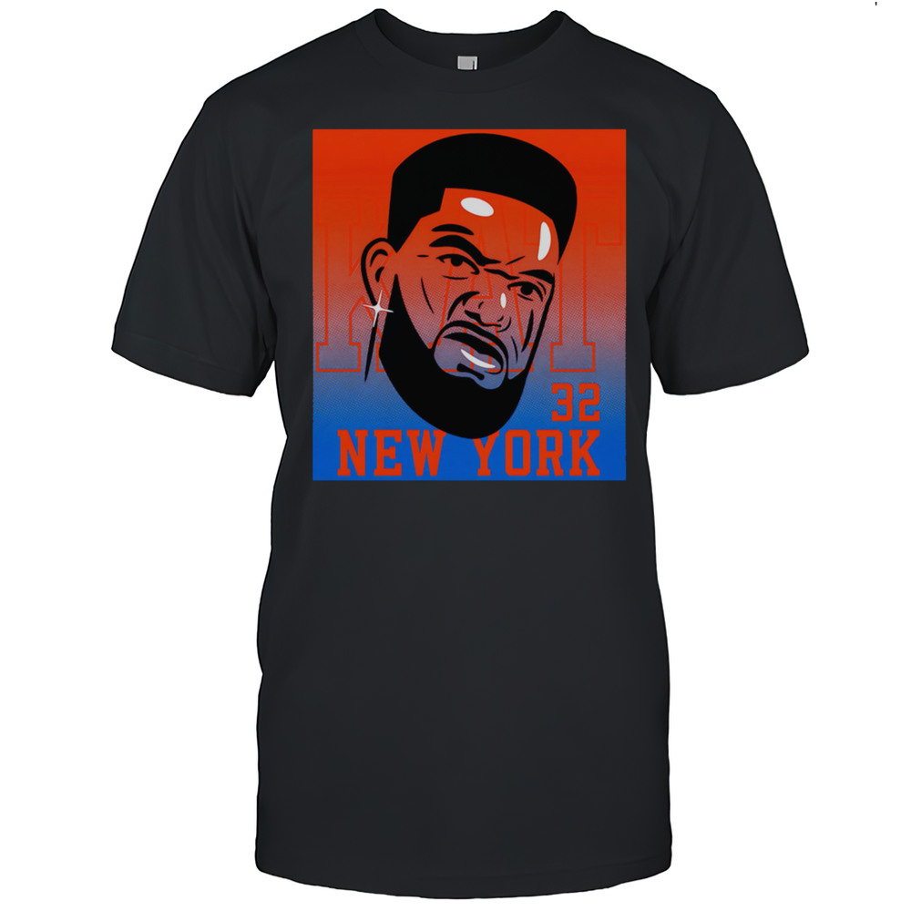 KAT Karl-Anthony Towns New York Knicks 32 Big Head Shirt
