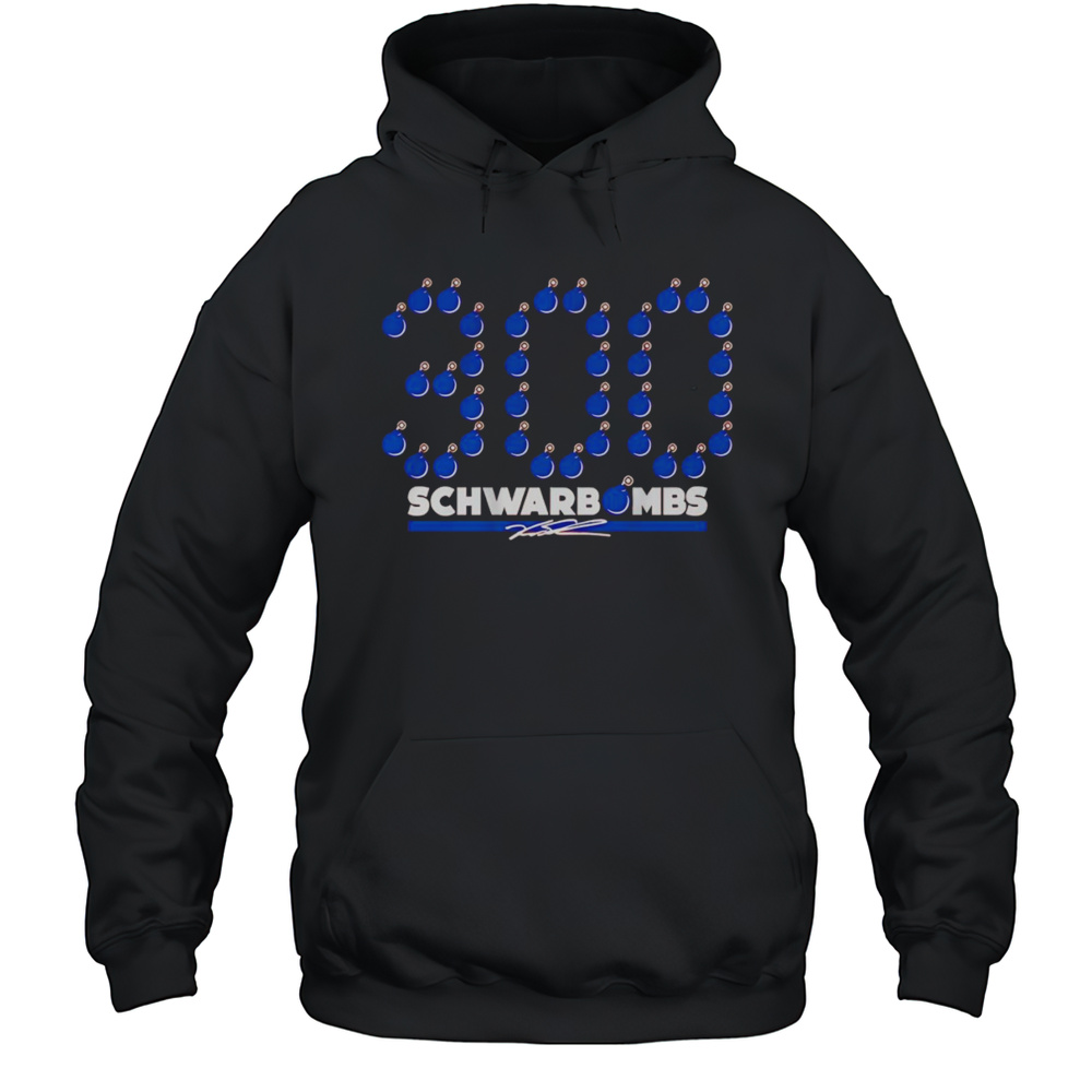 Kyle Schwarber 300 Schwarbombs Shirt Unisex Hoodie