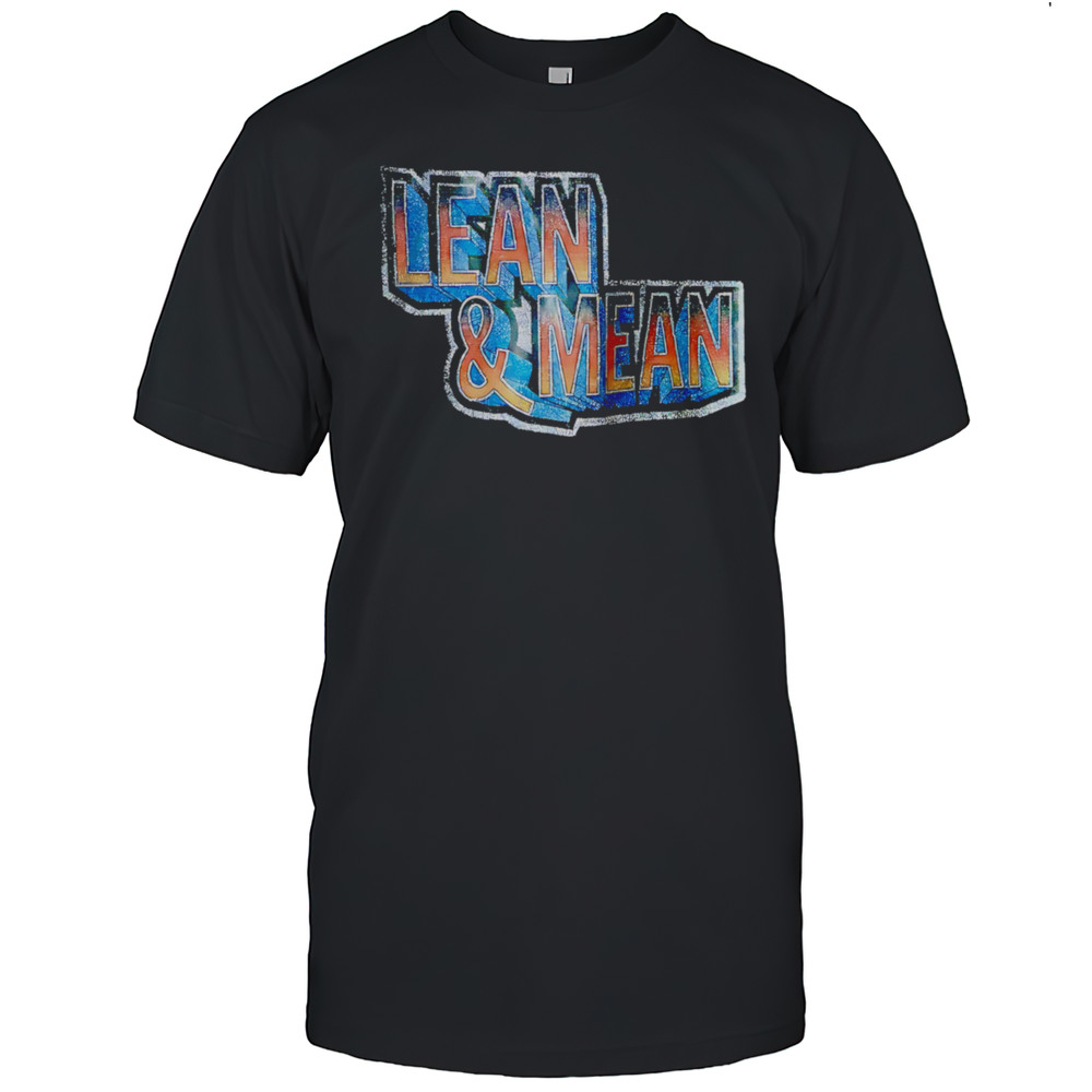 Lean And Mean Design Retro Shirt