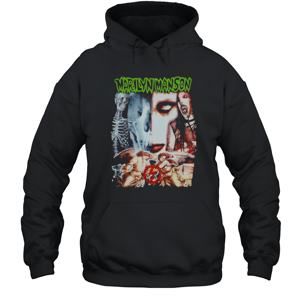 Marilyn Manson Retro Bootleg Shirt Unisex Hoodie