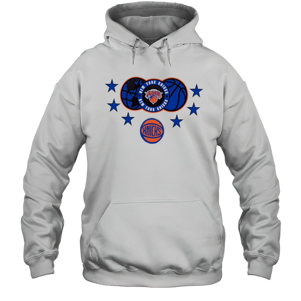 Pro Standard Knicks World Of Basketball Shirt Unisex Hoodie