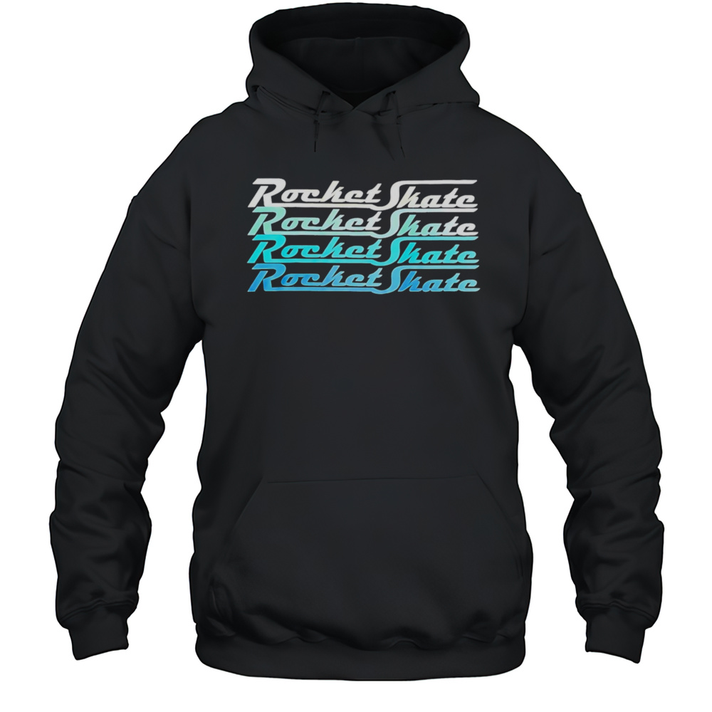 Rocket Skate Repeat Shirt Unisex Hoodie