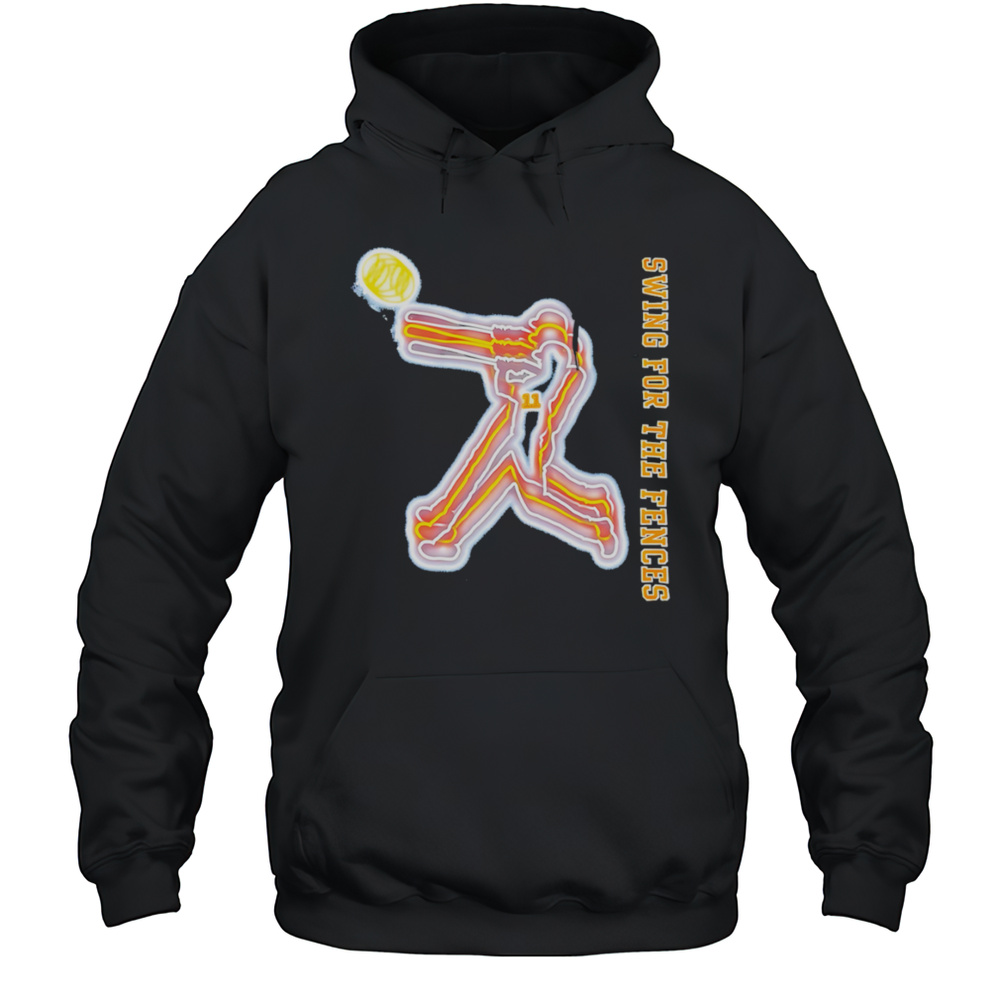 Swing For The Fences Baseball 11 Shirt Unisex Hoodie