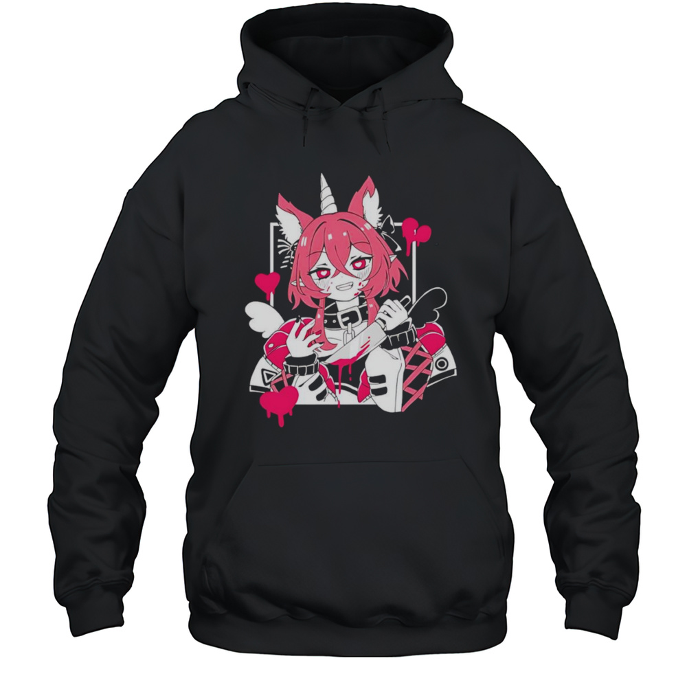Textilgremlin Anime Shirt Unisex Hoodie