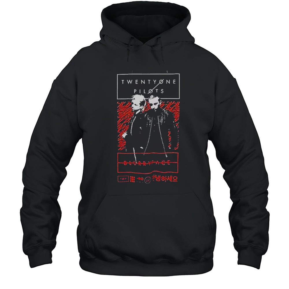 Twenty One Pilots Blurryface Duo Portrait Shirt Unisex Hoodie