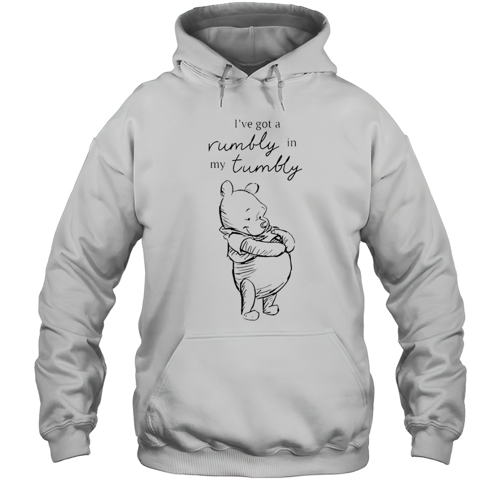 Winnie The Pooh Ive Got A Rumbly In My Tumbly T-Shirt Unisex Hoodie