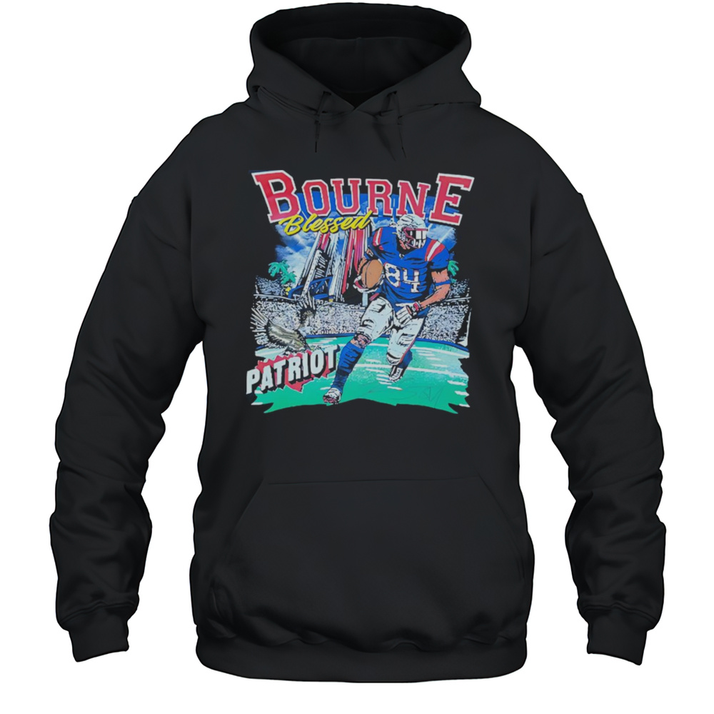 Bourne Blessed Patriot Team Shirt Unisex Hoodie