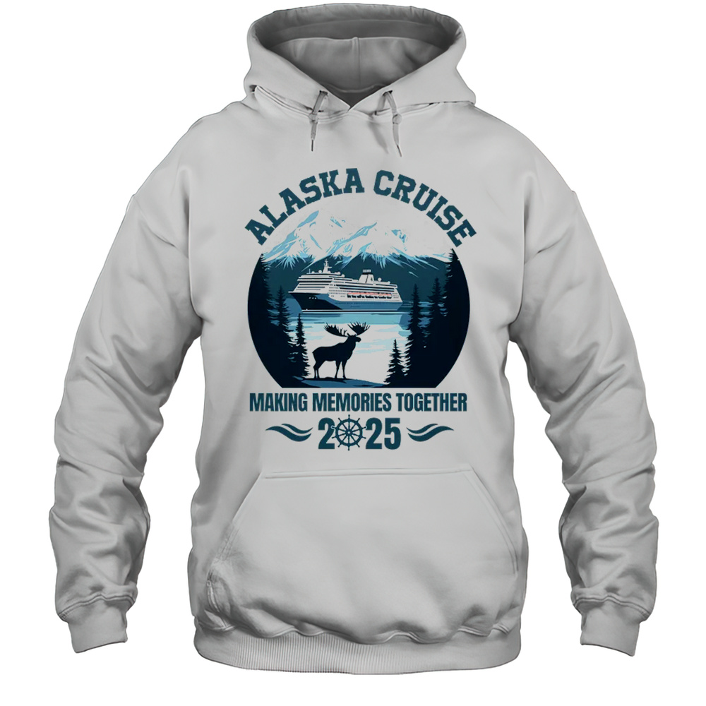 Family Friends Group Alaskan Alaska Cruise 2025 Matching Shirt Unisex Hoodie
