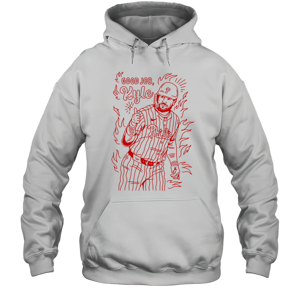 Good Job Kyle Schwarber Drawing Shirt Unisex Hoodie
