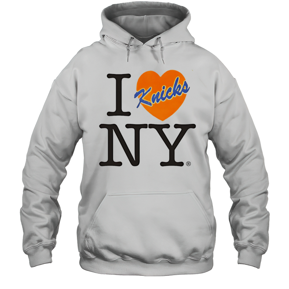 I Love New York Knicks Shirt Unisex Hoodie