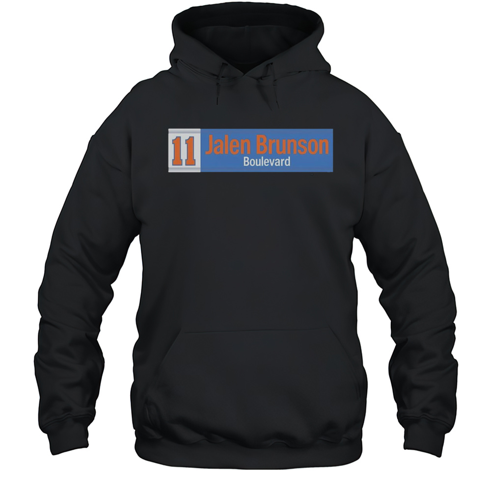 Jalen Brunson BLVD Shirt Unisex Hoodie