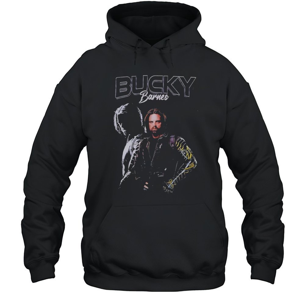 Marvel Thunderbolts Bucky Barnes Portrait Shirt Unisex Hoodie