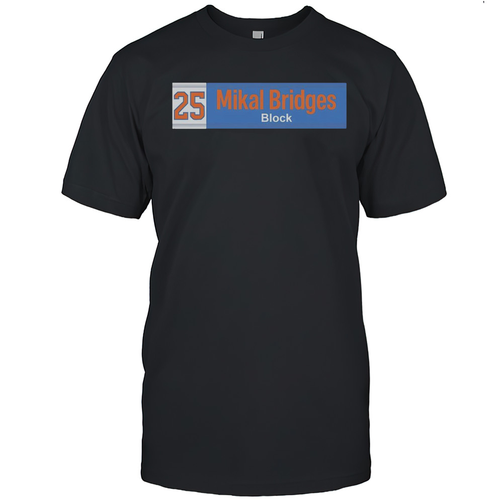 Mikal Bridges Block Shirt