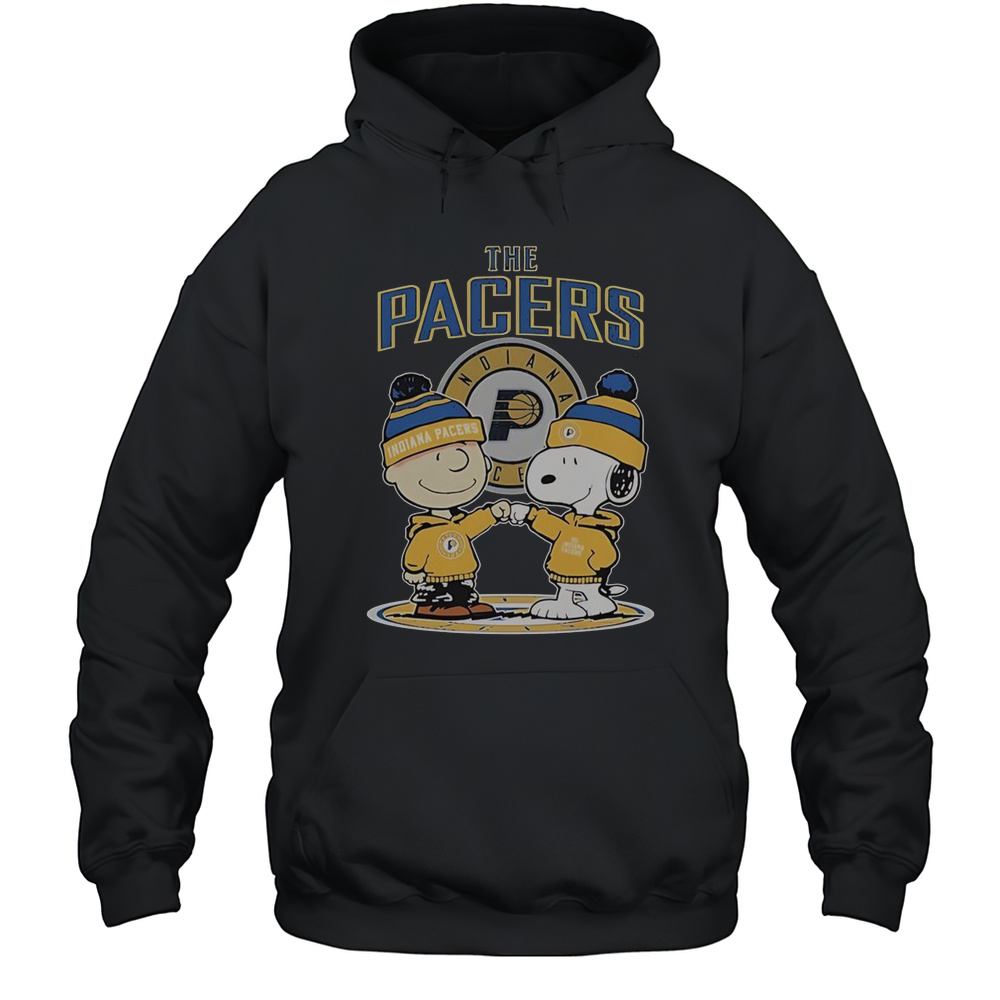 Snoopy And Charlie Brown The Peanuts Fan X Indiana Pacers T-Shirt Unisex Hoodie