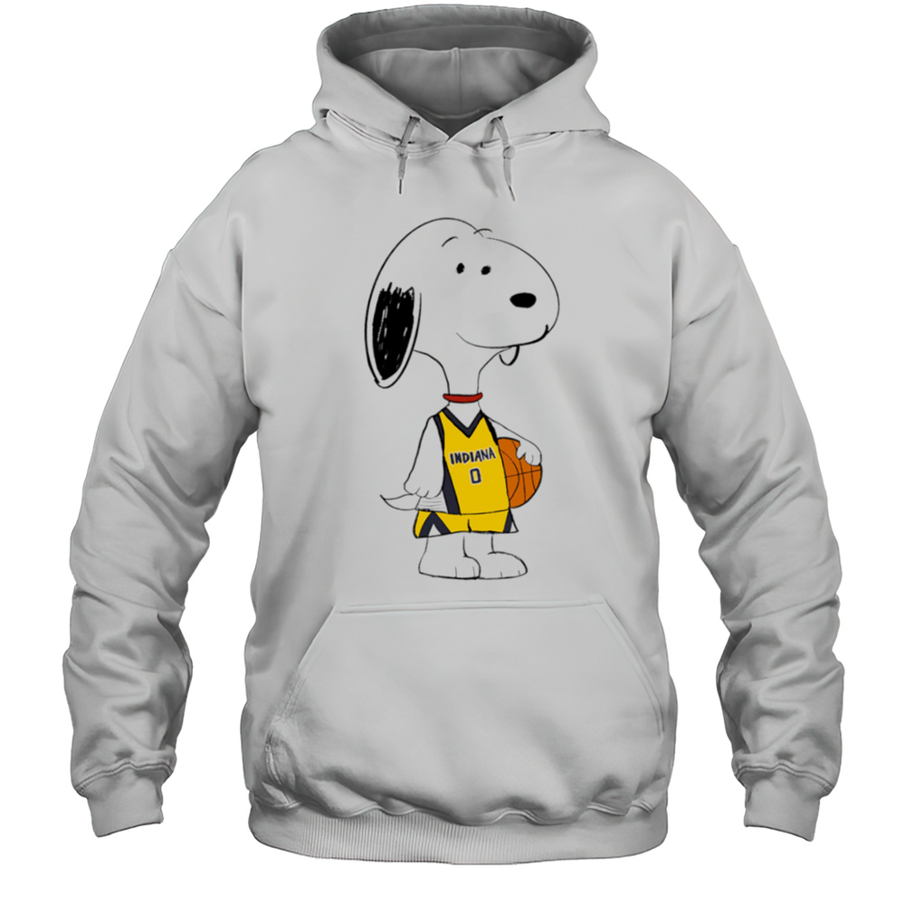 Snoopy Tyrese Haliburton Indiana Pacers Shirt Unisex Hoodie
