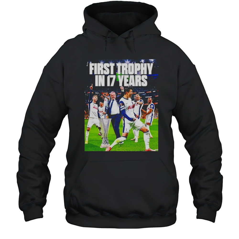 Tottenham Hotspur Clinches 2025 UEFA Europa League Their First Major Silverware Since 2008 Shirt Unisex Hoodie