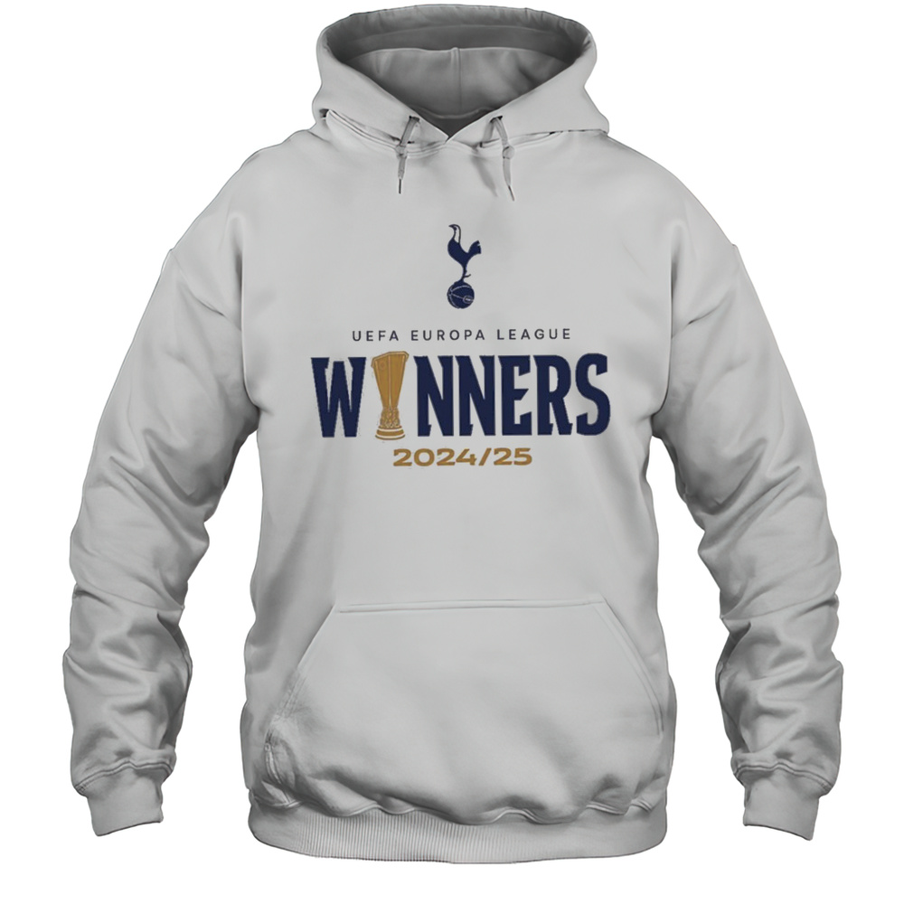 Tottenham Hotspur Europa League 2025 Winners Shirt Unisex Hoodie