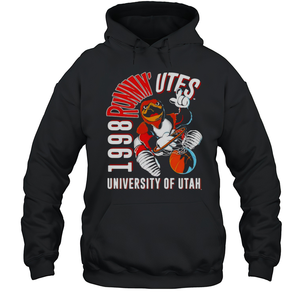 Utah Utes 98 Runnin Utes Shirt Unisex Hoodie