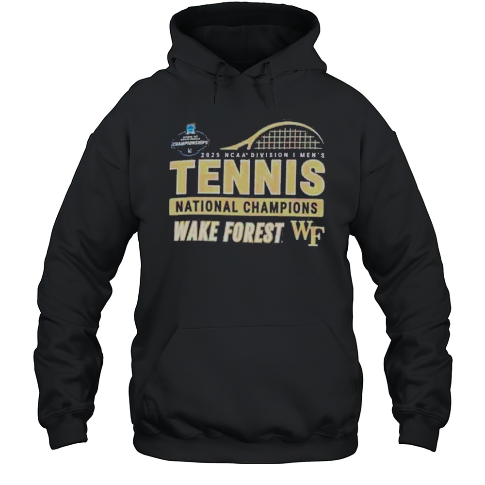 Wake Forest Demon Deacons 2025 NCAA Mens Tennis National Champions Shirt Unisex Hoodie