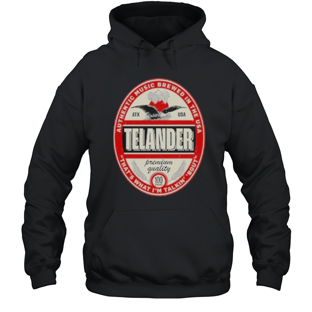 Zack Telander Telander Beer Shirt Unisex Hoodie