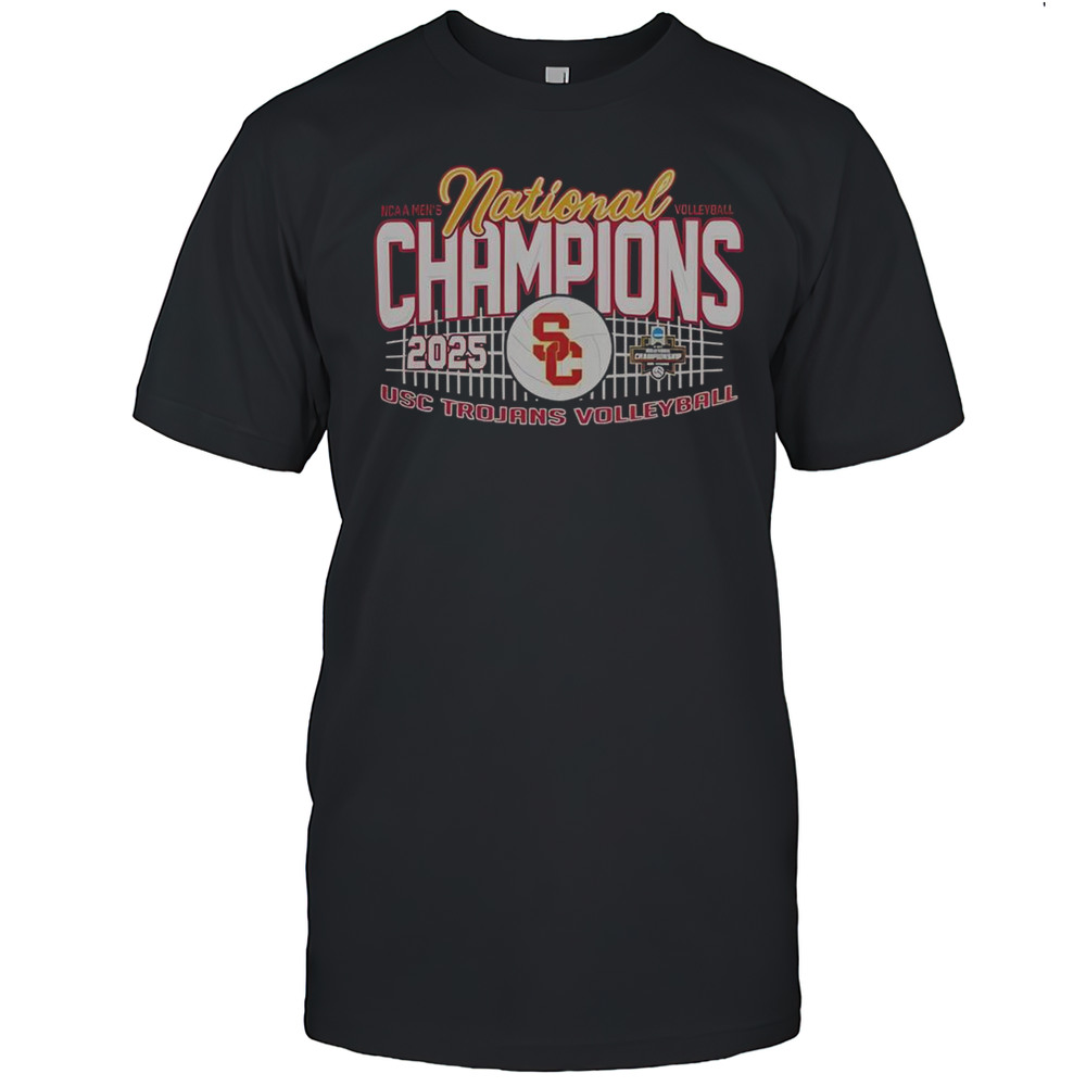 2025 NCAA Mens Volleyball National Champions USC Trojans T-Shirt