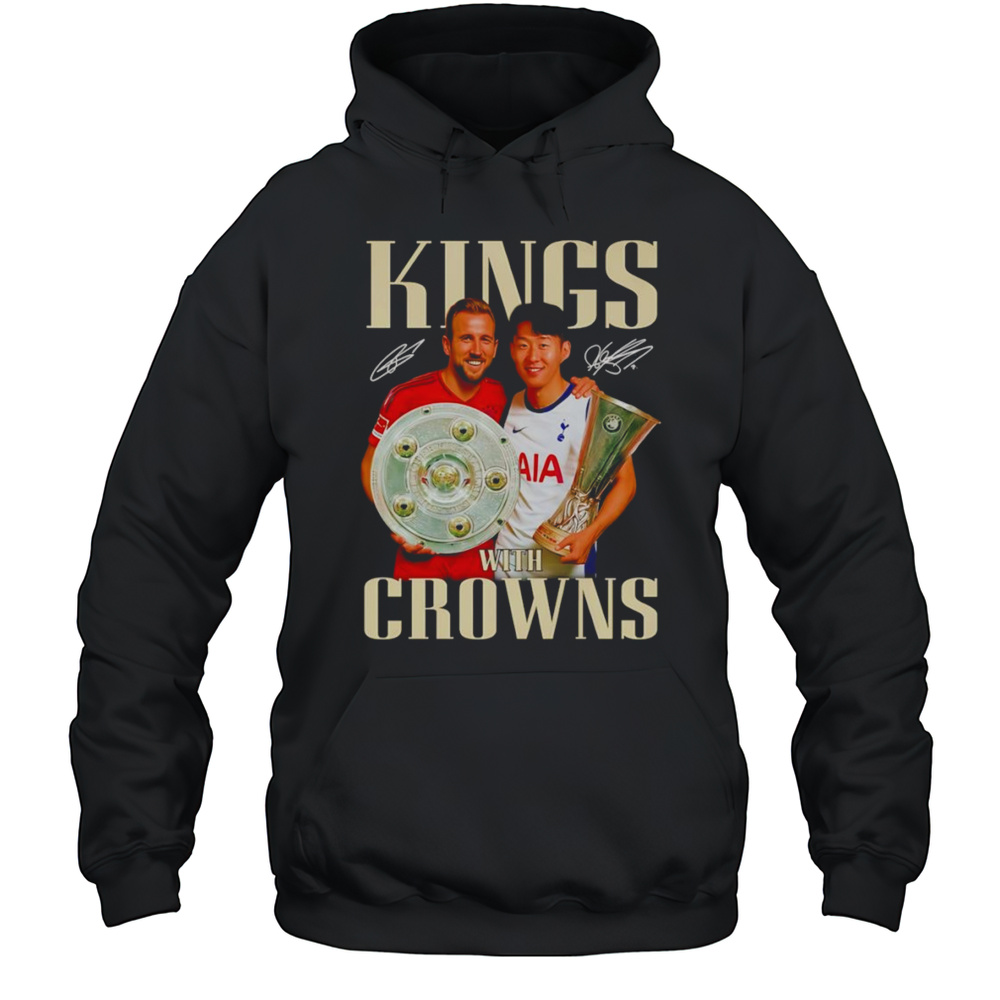 Harry Kane And Son Heung Min Kings With Crowns Shirt Unisex Hoodie