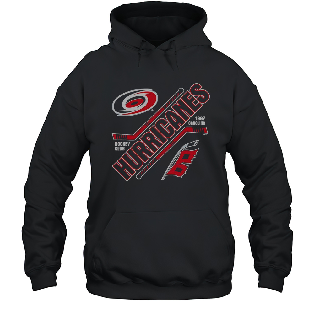 Hurricanes Force Black Officially Licensed Hockey T-Shirt Unisex Hoodie