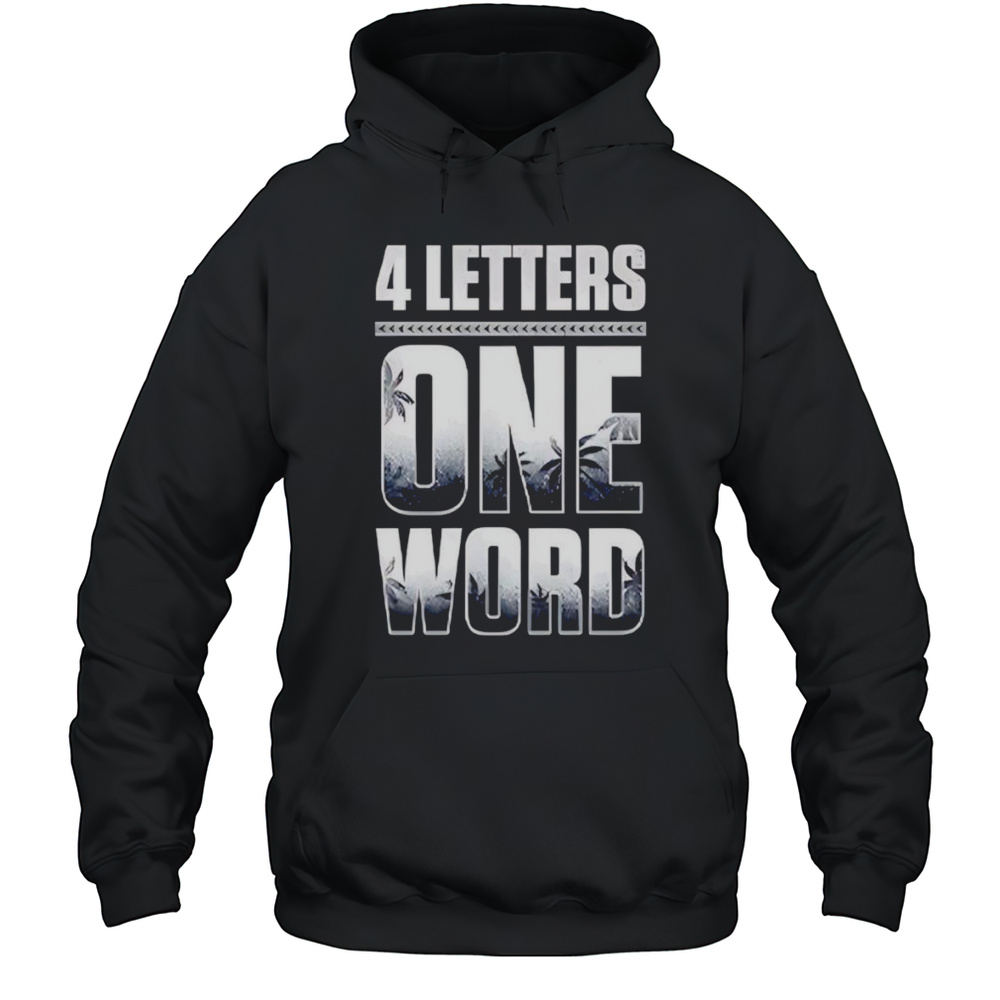 Jey Uso Four Letters One Word Shirt Unisex Hoodie
