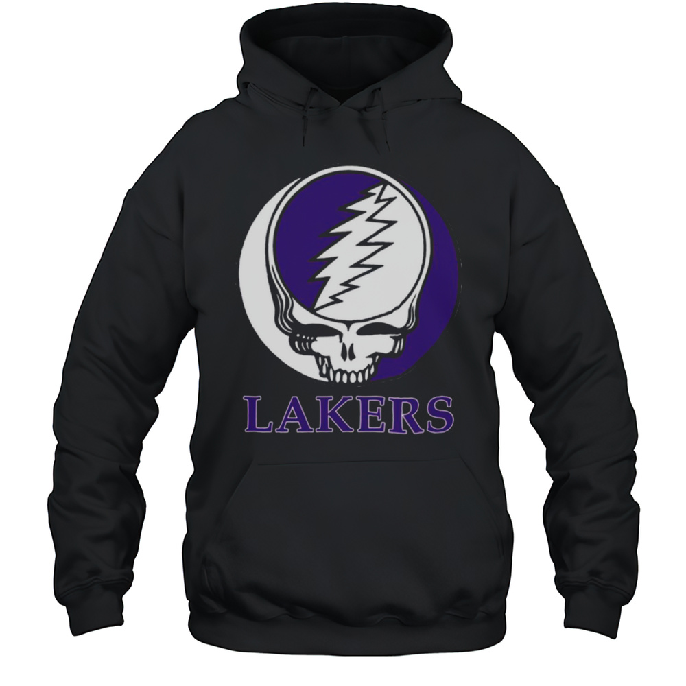 Los Angeles Lakers Grateful Dead Logo Shirt Unisex Hoodie