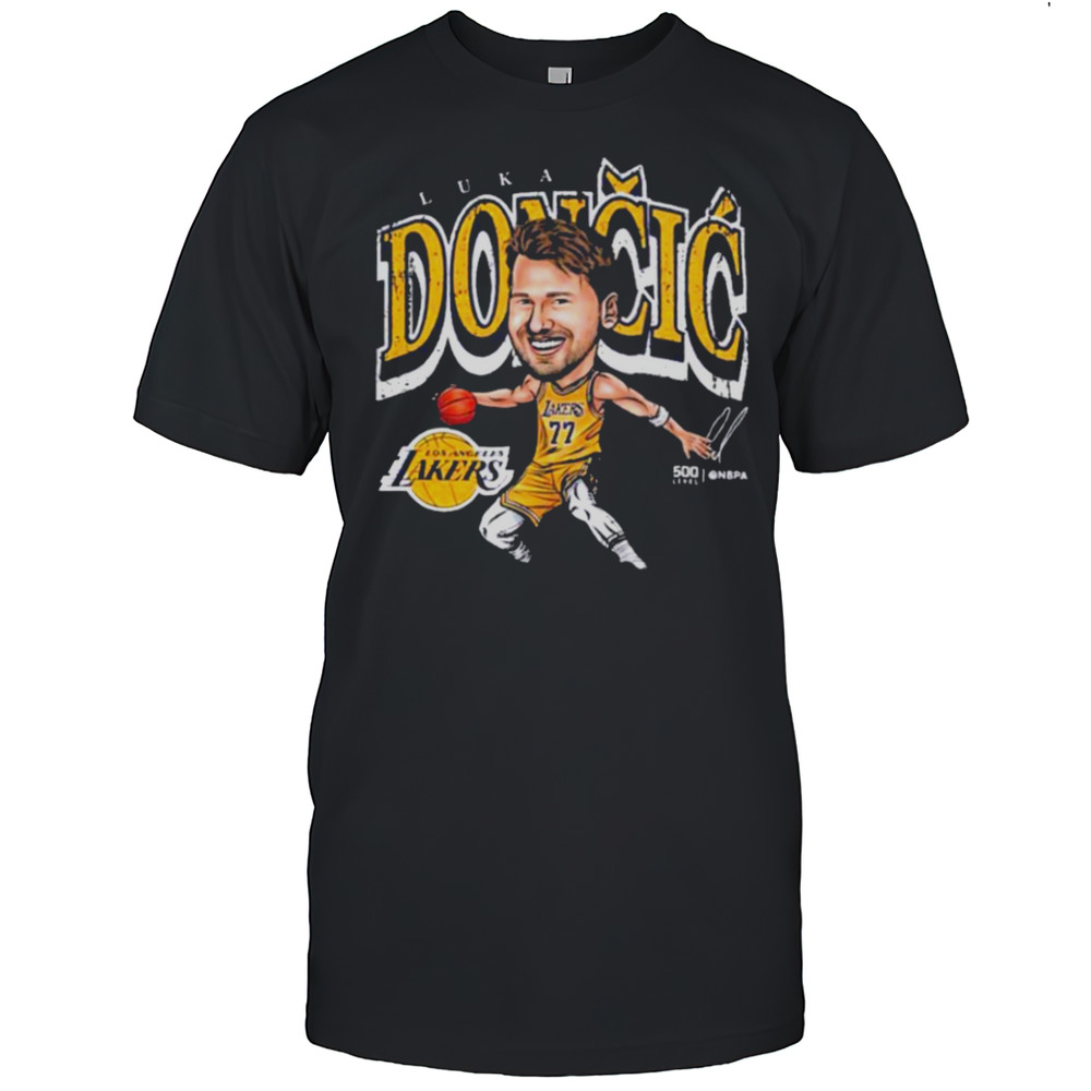 Luka Doncic Los Angeles Lakers Cartoon T Shirts