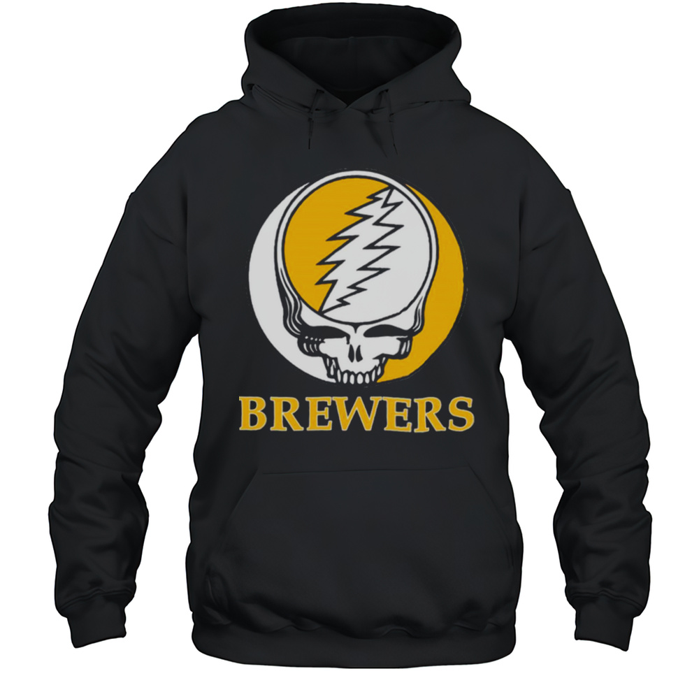 Milwaukee Brewers Grateful Dead Logo Shirt Unisex Hoodie