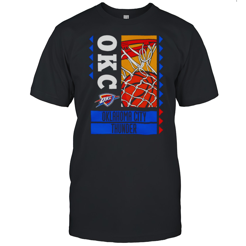 Oklahoma City Thunder Basketball Art Shirt