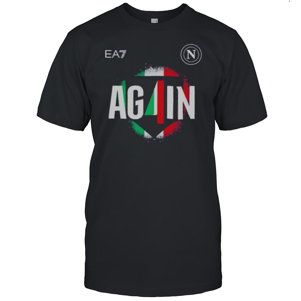 SSC Napoli Campioni DItalia Champions Of Italy 2025 We Are The Champions Again T Shirts