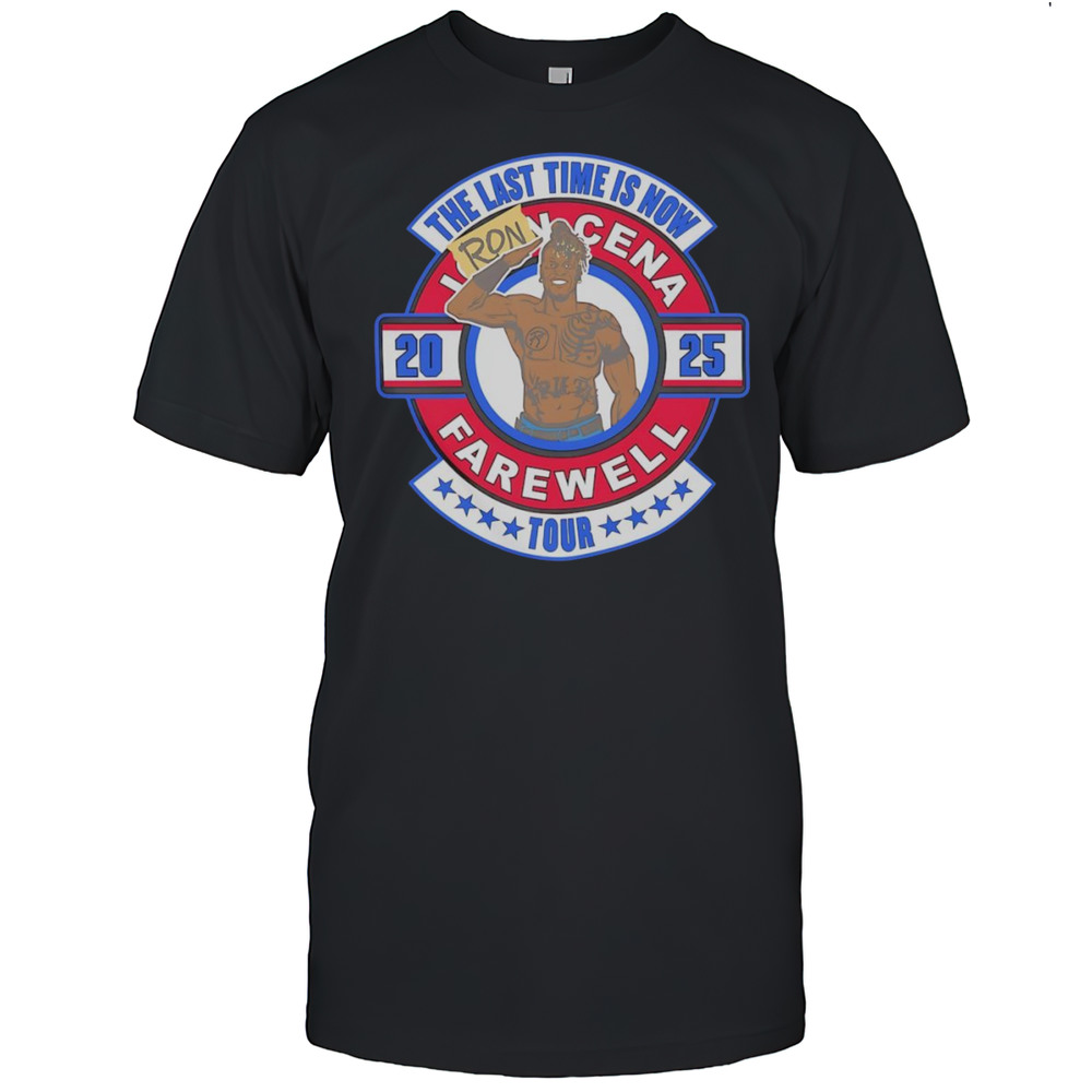 The Last Time Is Now Ron Killings Farewell Tour 2025 Shirt